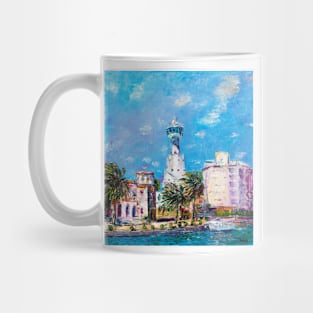 Blue Sky Over Empuriabrava Mug